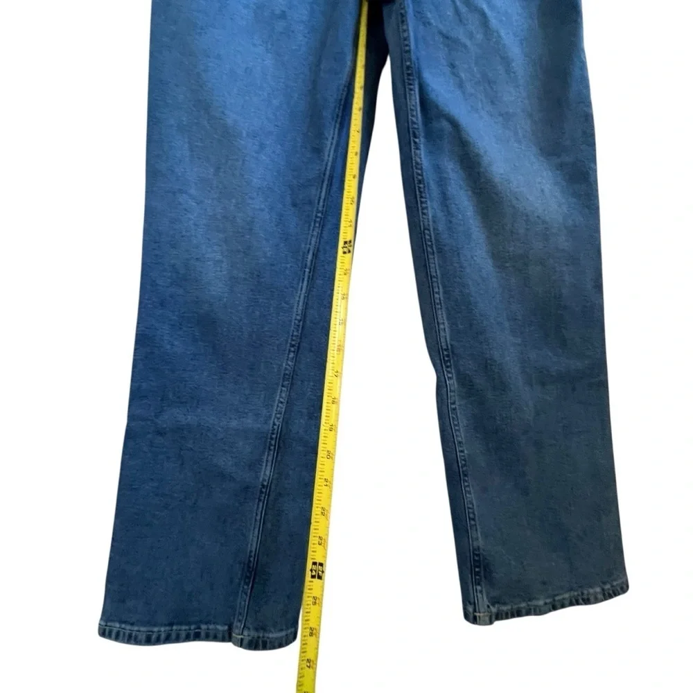 Rails The Topanga High Rise Straight Button Fly Denim Blue Jean SZ 32 - Picture 10 of 15